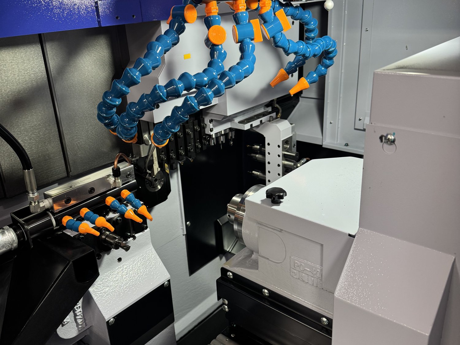 Swiss-style screw machine tooling